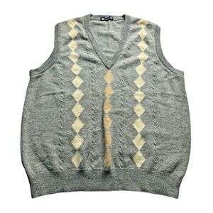 St. Michael's Vintage Men's Vest Lamb Wool Made in USA Size‎ XL (56)